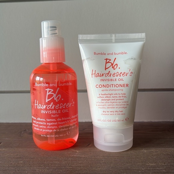 Bumble and Bumble Hairdresser's Invisible Oil Conditioner & Invisible Oil NEW - Picture 1 of 1
